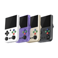 Mini Console de Jeu Vidéo Portable 3000 mAh M21 Écran 3,5" 128 Go - Violet · Smarty Paris